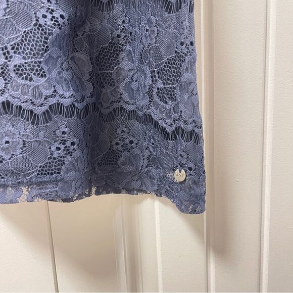 Abercrombie Vintage Y2K Navy Lace Tank - XS - Picture 3 of 10